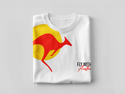 Fly with us Australia - Logo Design branding graphic design illustrator logo tour packages travel