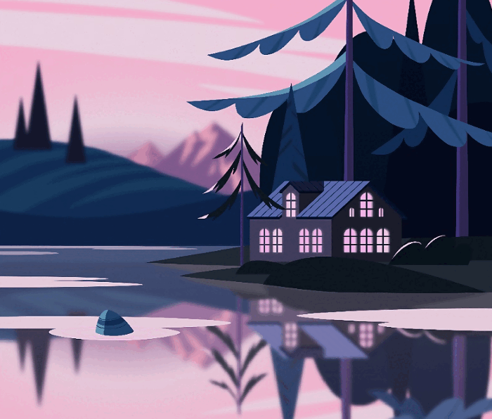 Landscape illustration