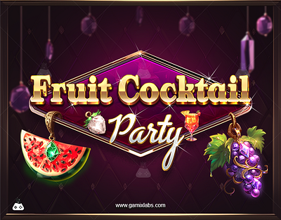 Fruit Cocktail Slot Art 🍍 Creative Slot Design 2d artwork animation fruit cocktail slot fruit slot ui ux game characters game development game development company gamix labs slot slot art services slot artwork slot character services slot character sevices slot game development company slot game theme slot services slot ui ux