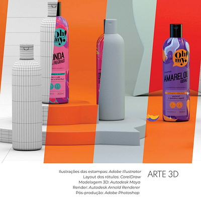 arte 3d 3d branding graphic design