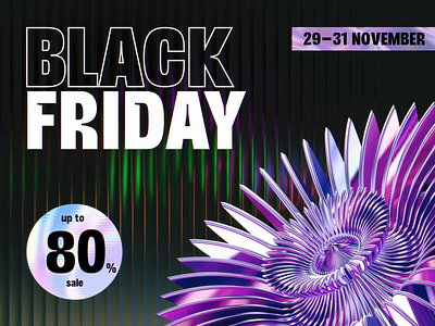 The Ultimate Black Friday Banner animation graphic design ui