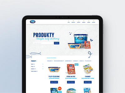 Showcasing Lisner’s Products & Recipes – Intuitive UX/UI Design ecommerce fish fmcg food industry landing page recipe page design redesign ui ui design ux design web design