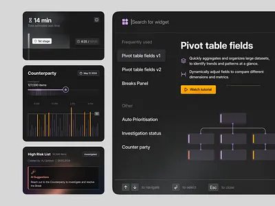 bank transactions analytics bank clean dark dashboard fintech saas simple transactions ui voit widgets xandovoit