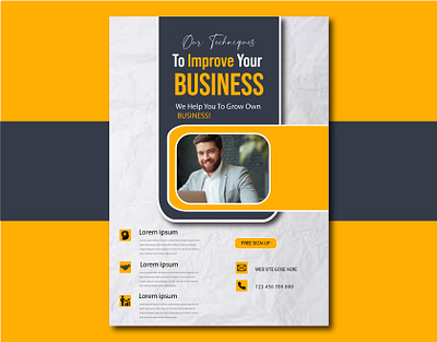 Business Flyer Design branding design graphic design illustration motion graphics vector