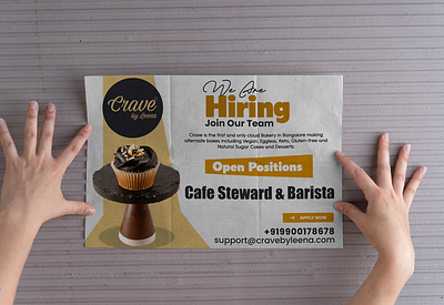 Hiring Flyer Design graphic design