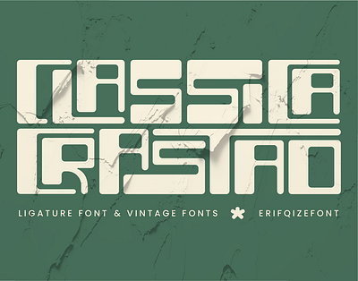 Classica Crastao Ligature Font 80s font advertising bold font branding classic font classica crastao display font ligature font logo retro font sans serif type typography unique vintage font