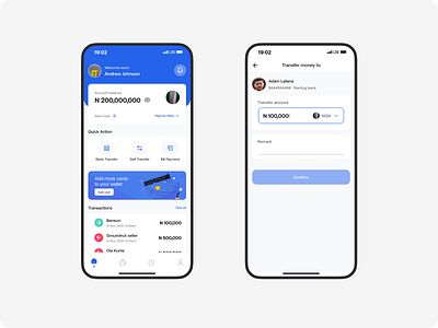 Bankify App app design ui ux