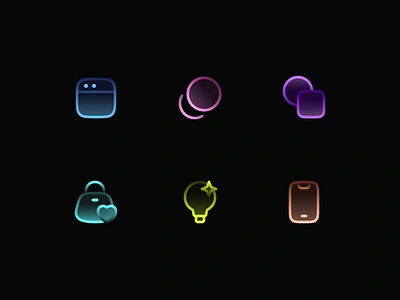 Gradient icons app icons dark mode flat icons free icons icon icon design icon set iconography line icons minimal icons ui icons vector icons web icons