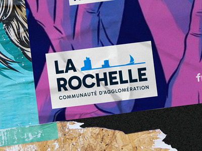 La Rochelle - City Graphic Identity blue brand city country identity karot la rochelle logo sea ville