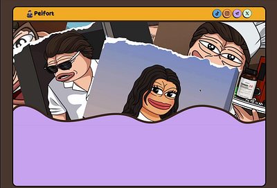 Pelfort- Exchanges animation clean crypto figma illustration interactiondesign landing page memecoin ui uidesign web3
