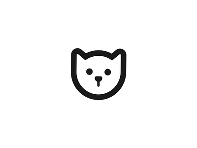 Simple Minimalist Dog Head Logo Design animal logo design badge brand identity branding design dog silhouette dogsitter graphic design grooming logo design minimalist minimalist dog logo modern pet business logo pet friendly logo pet logo puppy logo design simple veterinary visual identity