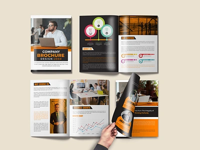 Company Profile/Brochure/Catalogue Design a4 advertising annual annual report booklet branding brochure business catalog company company profile document magazine marketing multipage presentation print promotion proposal