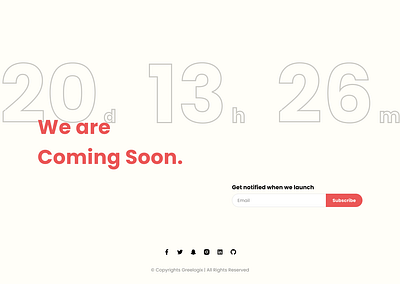 Coming Soon #DailyUi dailyui