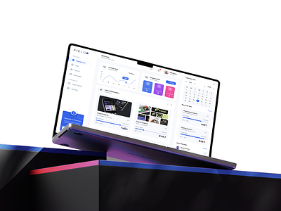 Field © 2025 – CRM Dashboard graphic design product design ui ux