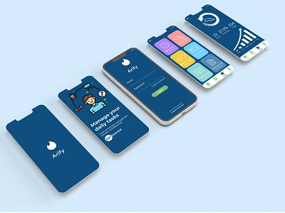 Task Management App Design annual report app design brand identity branding brochure design business card catalog creative brochure design flyer design graphic design illustration leaflet logo motion graphics productive flyer ui user experience vector website design