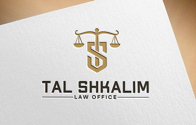 Tal Shkalim – Professional Law Office Logo Design branding creativelogo customlogo design graphic design illustration logo logodesign logoinspiration modernlogo