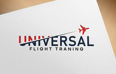 Universal Flight Training – Aviation Logo Design branding creativelogo customlogo design graphic design illustration logo logodesign logoinspiration modernlogo