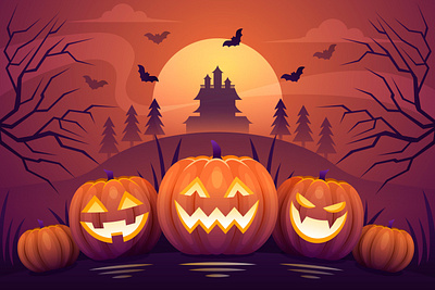 Halloween 2D animation 2danimation aftereffects animation motion graphics motiondesign