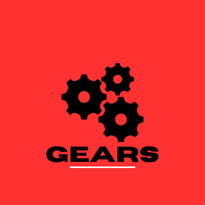 GEARS LOGO graphic design logo