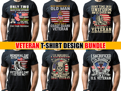 Veteran T-shirt Design Bundle V.1 badge