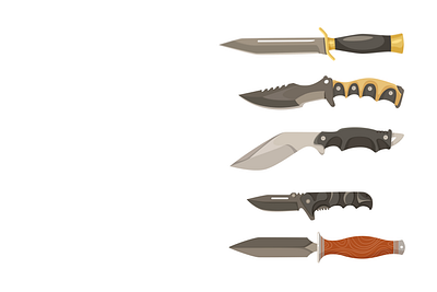 Knives animation design graphic design illustration motion motion graphics vector