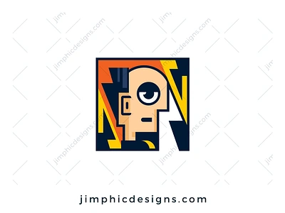 Lightning Man Logo bolt branding design flash graphic design lightning logo logo design vector