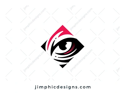 Diamond Sight Logo branding design eye logo graphic design logo logo design sight vector