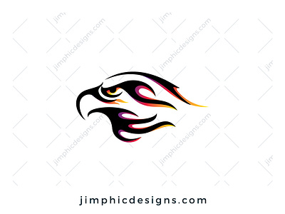 Eagle Flame Logo bird branding design eagle eagle logo flame graphic design logo logo design vector