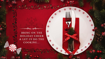 Holiday Catering Template Design animated bar canva catering design events finch graphic design holidays motion graphics presentation