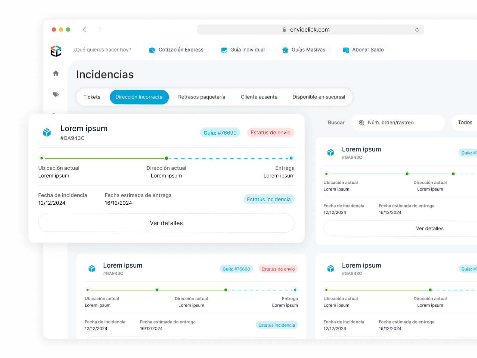 Example of Dashboard Design
