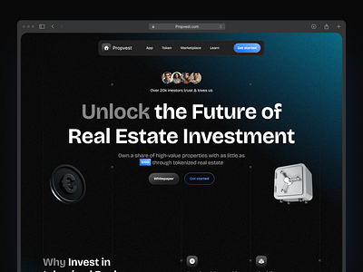 Propvest - Real World Asset Investment