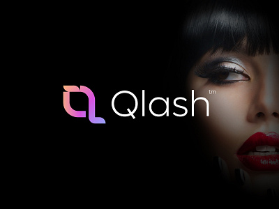 QLash Beauty Studio Logo, Unused logo beauty beauty care logo beauty logo beauty studio logo brand identity branding creative logo eye identity lash lashes logo logo design logodesigner logos logotype makaup modern logo studio women