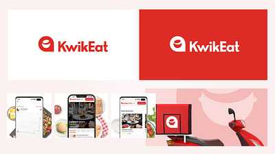 Kwikeat Branding and Mockup graphic design