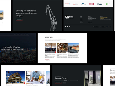Taurus Contracting - Web, Branding and Logo Design building website construction branding construction web design construction website contruction landing page contruction logo hotel app hotel landing page hotel website landing page mobile app real estate branding real estate landing page real estate website rental website website design