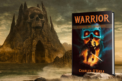 Warrior 3d book mockup book cover book cover art book cover design book cover designer book cover mockup book design design ebook ebook cover epic epic book epic book covers epic bookcovers epic covers fantasy book cover illustration paperback professional book cover warrior