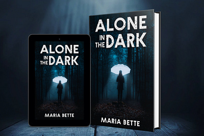 Alone In the Dark 3d book mockup alone in the dark amazon kdp book book cover book cover art book cover design book cover designer book cover mockup book design ebook ebook cover epic epic book epic book covers epic bookcovers epic covers mystery book cover paperback professional book cover