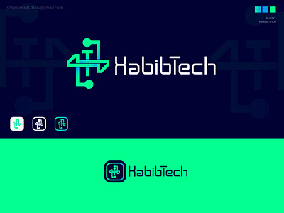 Logo Design For (Habib tech) 99logo business logo company logo creative logo custom logo digital logo logo design tech logo technology logo