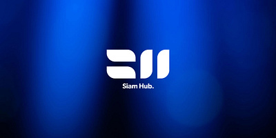 Logo and Brand Identity for Siam Hub. branding logo typography