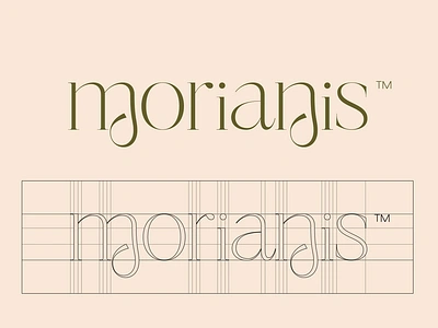 WORDMARK - MORIANIS animal branding calligraphy design icon identity logo type types typography ui wordmark