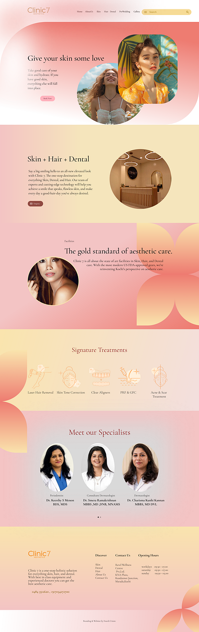 Beauty 3d branding figma graphic design logo uiux designing