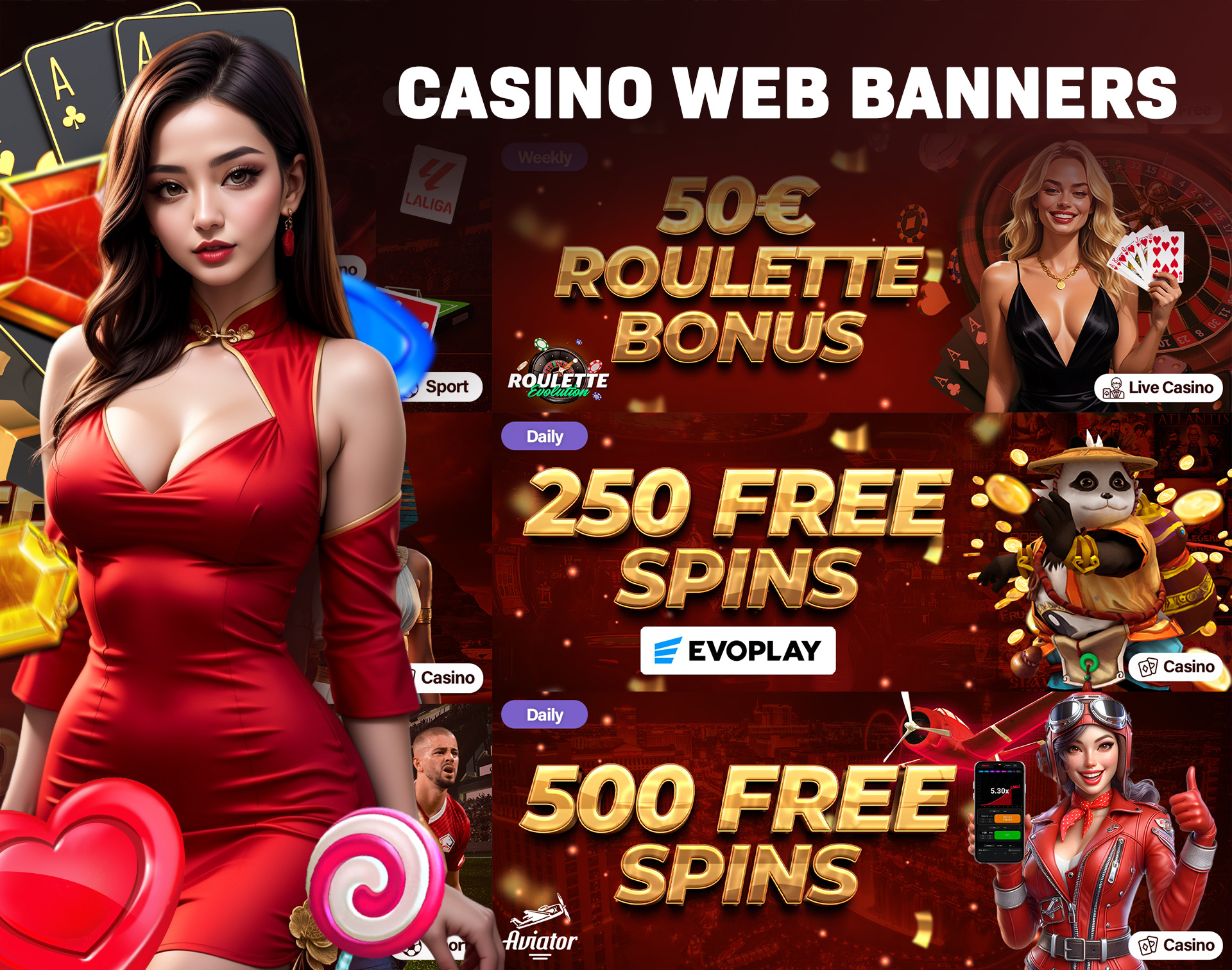 Casino Slot Banner Designs || Casino Web Banner Set bet betting casino casino banner design casino design casino web banner gambling online casino online slot banner online slot game design onlinebet onlinebetting onlinegambling