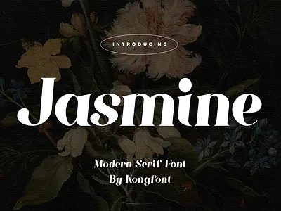 Jasmine Font freebie freebies