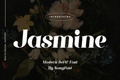 Jasmine Font freebie freebies