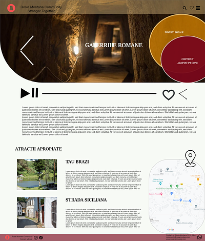 Touristic Landmark - Audio Tour branding