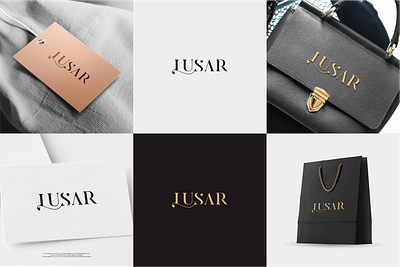 LUSAR logo brand luxury brand logo branding design graphic design logo logo brand logo minimalist luxury logo ui vector