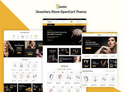 Jwellix - Jewellery Store OpenCart Theme women