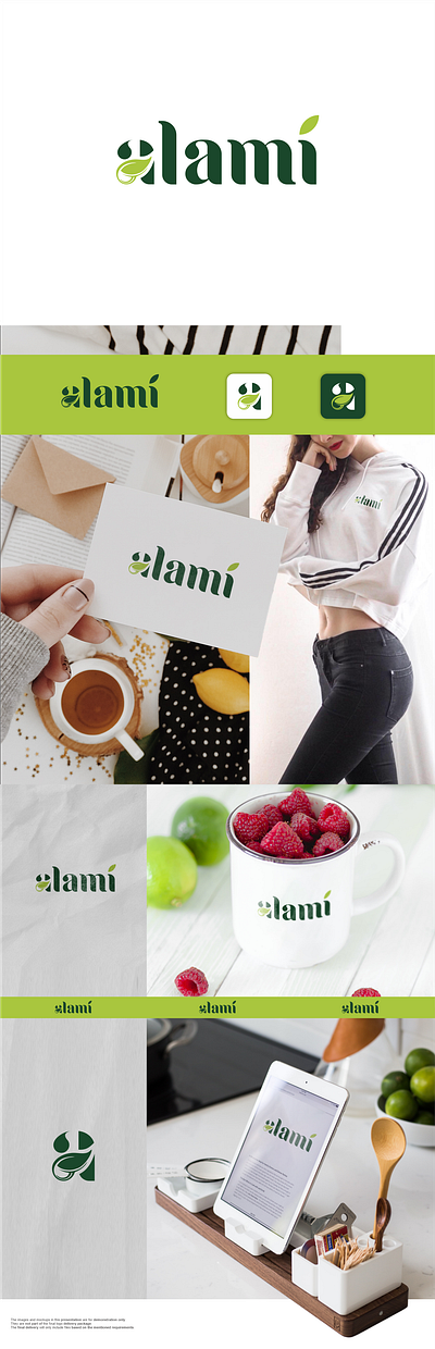 ALAMI healthy logo branding branding design graphic design healthy logo logo logo minimalist ui vector