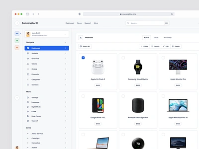 Commerce Dashboards admin panel amdin components dashboard design system figma interface product ui ui kit ux web