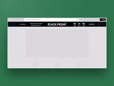 Black Friday Exclusive Template averta