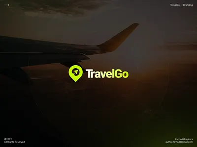 TravelGo | Logo Design brand identity farhadgraphics identity logo design tourism travel travel agency branding travel brand identity travel logo travelgo vacation